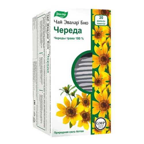Чай Эвалар БИО череда, 20 фильтр-пакетов в Мелодия здоровья