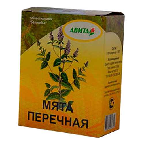 Мята перечная Авита лист 50 г в Мелодия здоровья