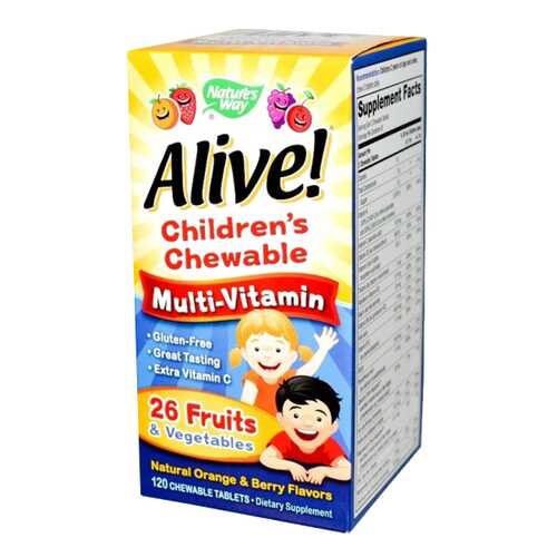Витаминный комплекс Nature's Way Alive! 120 табл. в Мелодия здоровья