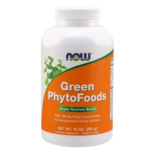 Зеленая пища (Green PhytoFoods), 283 гр, NOW в Мелодия здоровья