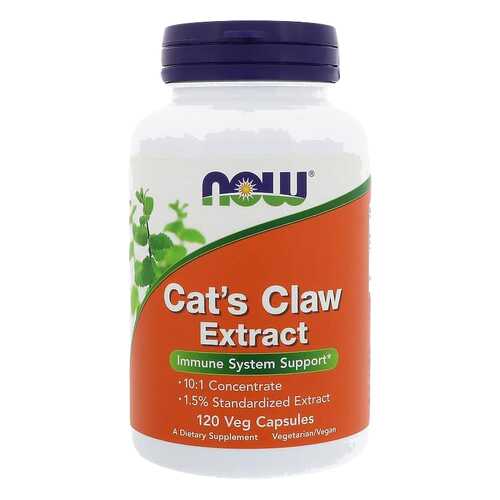 Добавка для иммунитета NOW Cat's Claw Extract 120 капс. в Мелодия здоровья