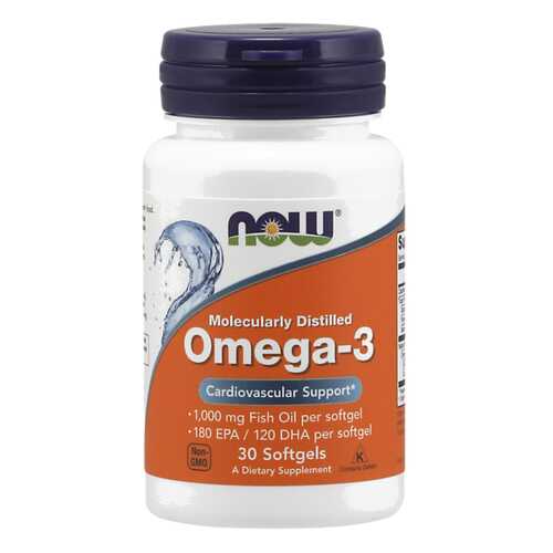 Omega-3 NOW 30 капс. в Мелодия здоровья