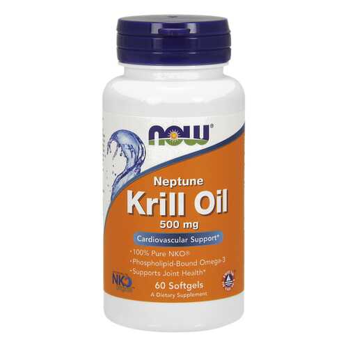 Omega 3 NOW Krill Oil Neptune 60 капс. в Мелодия здоровья