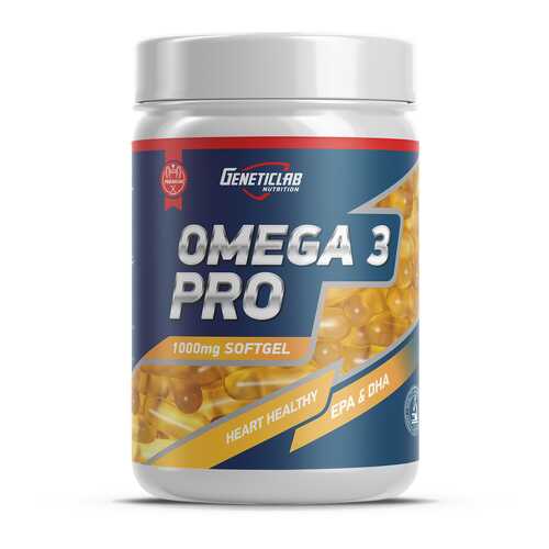 Омега-3 рыбий жир GeneticLab Nutrition Omega-3 капсулы 300 шт. в Мелодия здоровья
