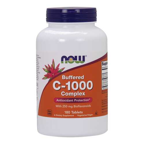 Витамин C NOW C-1000 Complex Buffered 180 табл. в Мелодия здоровья